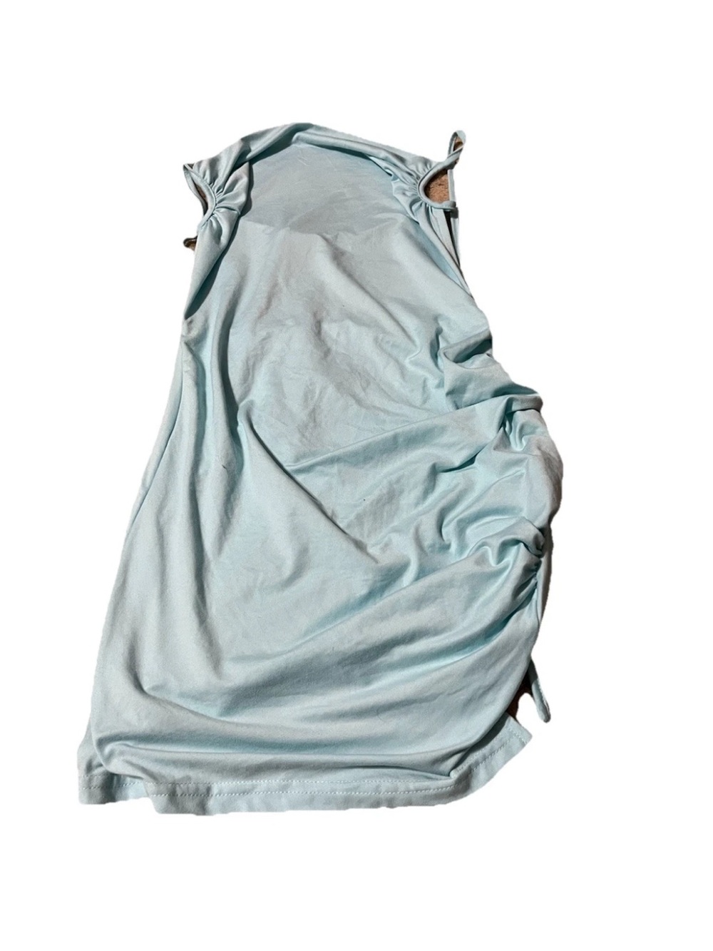 SHEIN Light Blue High Low Women’s Dress